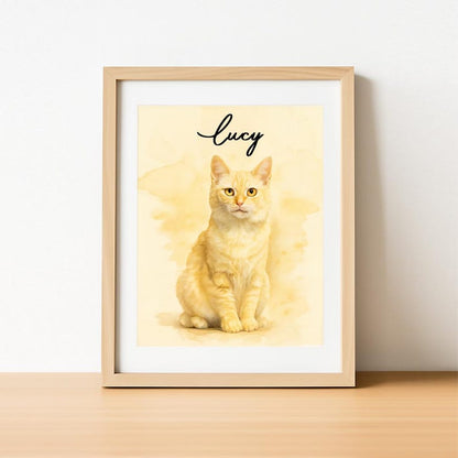 Personalized Dog Artwork from Your Pet's Photo