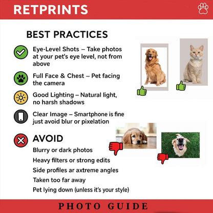 Custom Dog Wall Art Poster, welcome to the bathroom