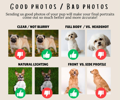 Custom Dog Bathroom Portraits (Set of 4) – Funny Dog Spa Prints - digital file