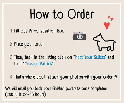 Custom Dog Bathroom Portraits (Set of 4) – Funny Dog Spa Prints - digital file